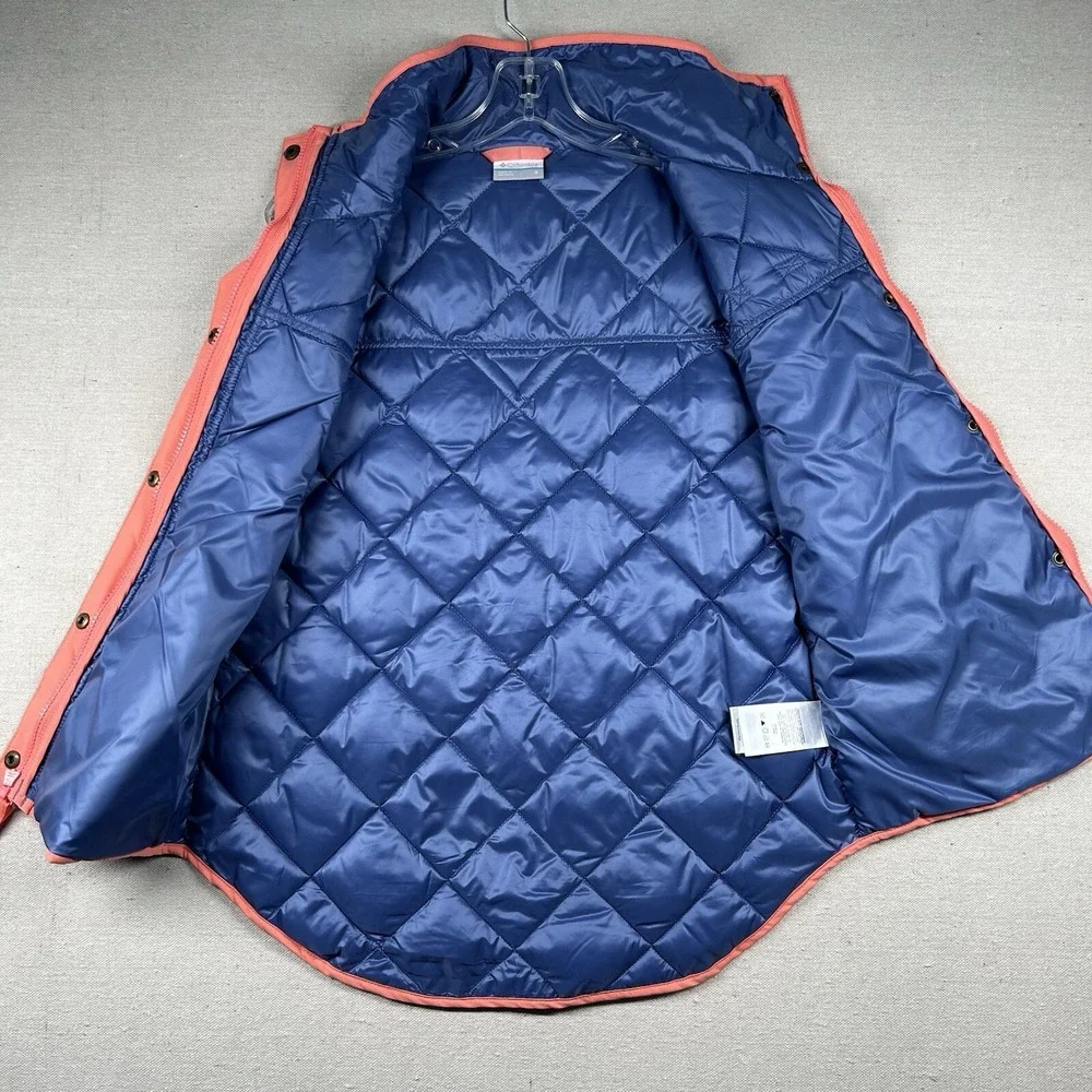 Columbia PFG Vest Womens SM Quilted Puffer Harborside Sleeveless Outdoor Hiking